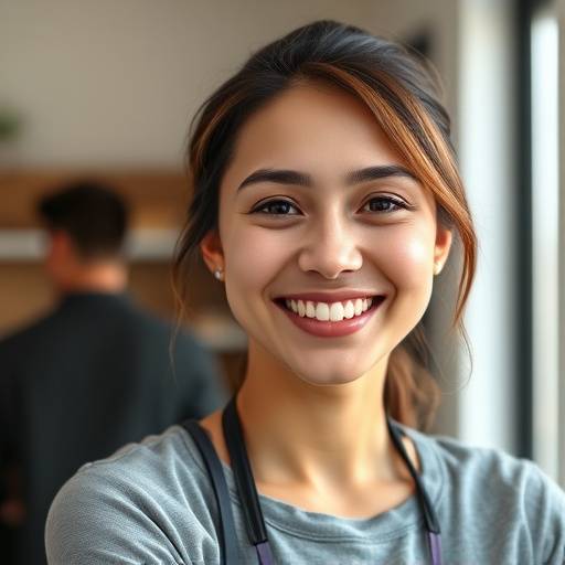 Fotografia del cliente soddisfatto